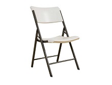Exquisite Marquees Lifetime White Folding Chair