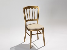 Exquisite Marquees Gold Bentwood Chair